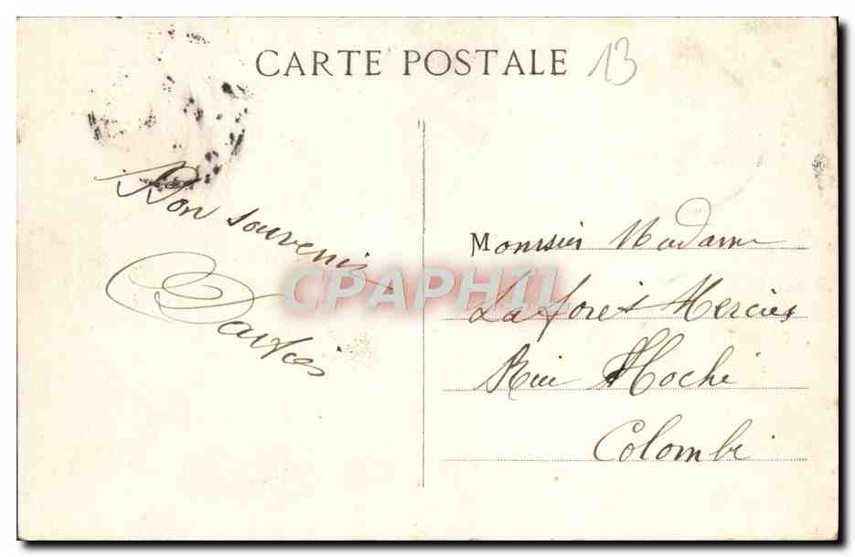 AIX-en-PROVENCE - Le Palais de Justice — collection Unic — Verso