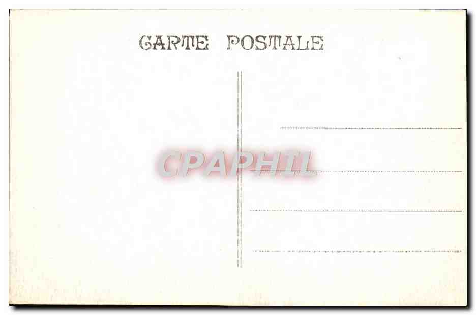 CPA Marseille Exposition Coloniale 1922 Palais de l'AOf Le lac du village Soudanais — Rückseite