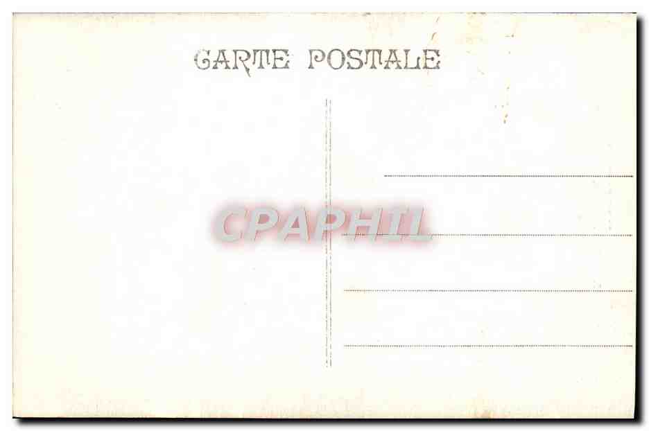 CPA Marseille Exposition Coloniale 1922 Palais de la Tunisie Entree des souks  — Rückseite