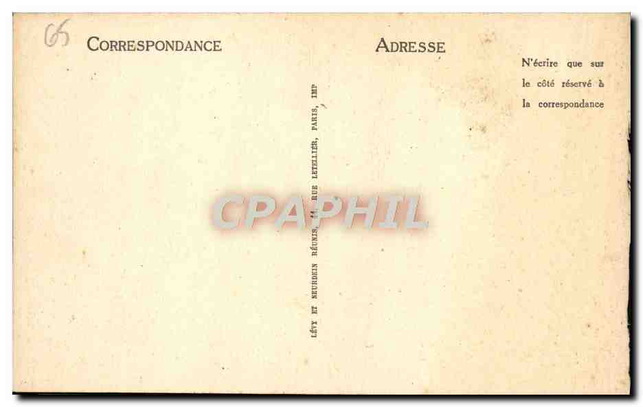 CPA Lourdes La Basilique et le Rosaire — Verso
