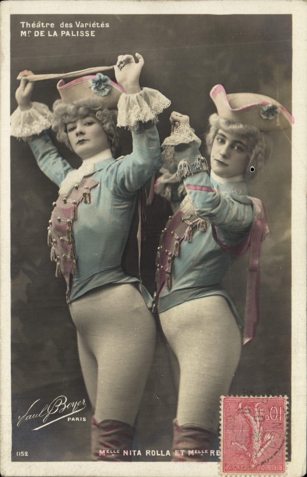 Théâtre des Variétés — Mlle de la Palisse — Saul Bayer, n° 1152