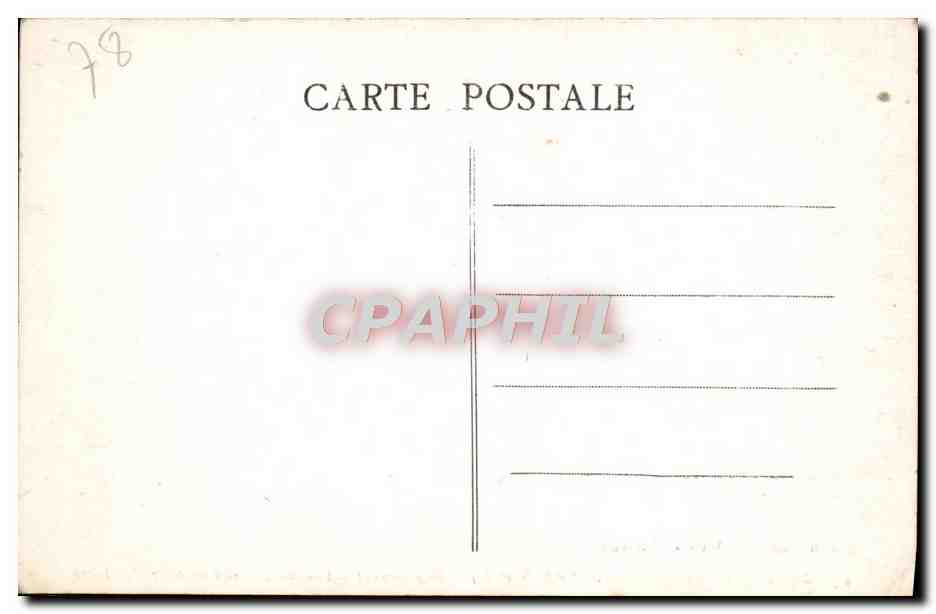 CPA Abbaye de Port Royal des Champs Emplacement de l'ancien cimetiere au centre du cloitre — Verso