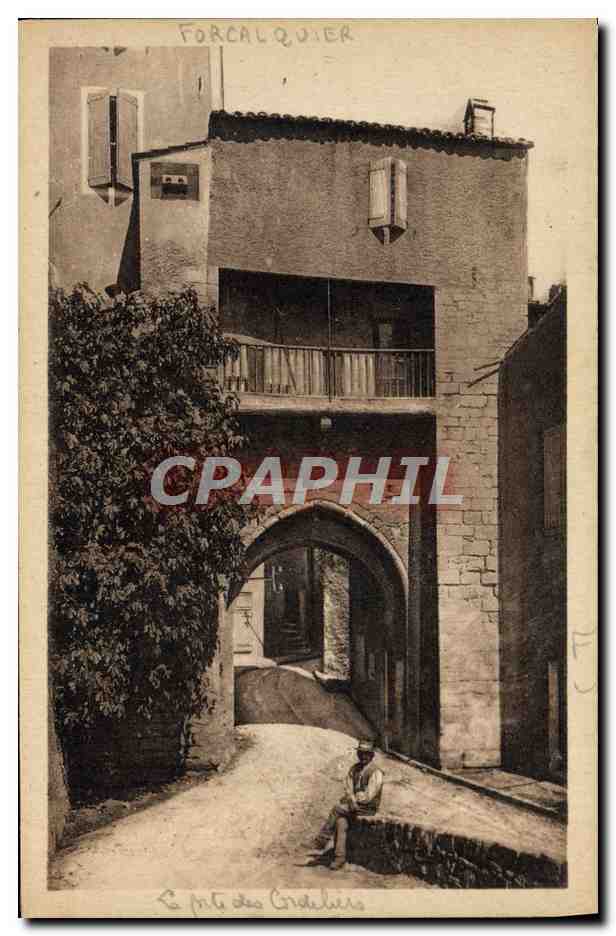 CPA Forcalquier La porte des cordeliers 