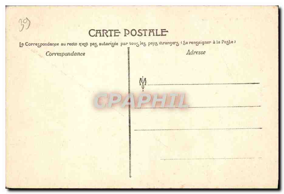 Salins-les-Bains (Jura) — Le Fort Belin — Librairie Davo-Mauves, N° 150 — Rückseite