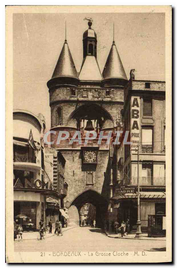 CPA Bordeaux La Porte Du Palais