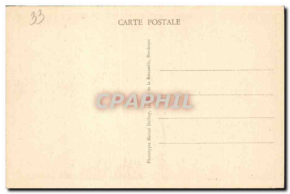 Bordeaux - La Grosse Cloche — éditeur M.D., n° 21 — Reverso