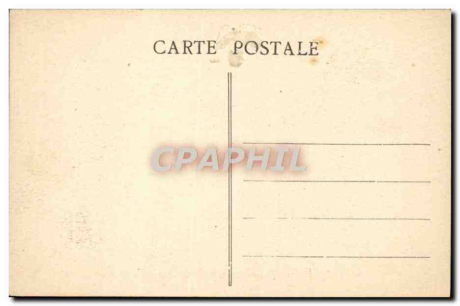 CPA Foret de Compiegne Vue Generale de la Clairiere de l'armistice Militaria — Verso