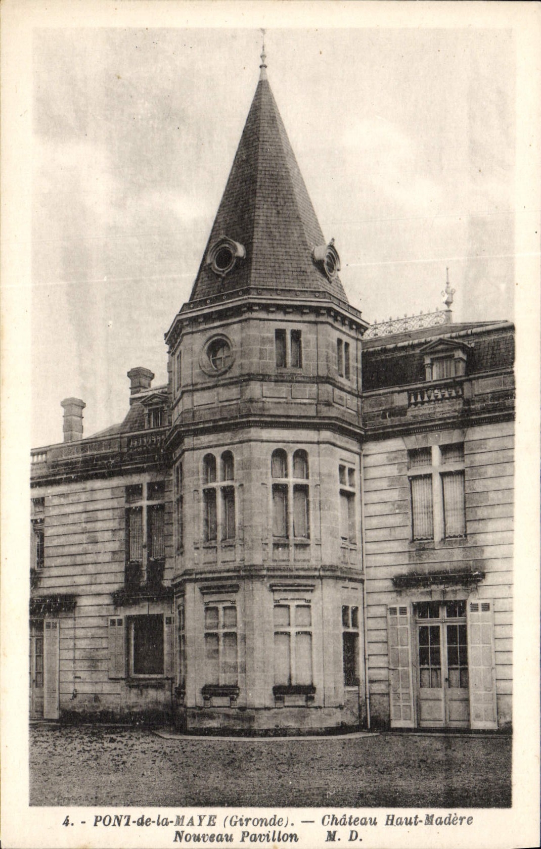 PONT-de-la-MAYE (Gironde) — Château Haut-Madère, Neues Pavillon — M. D.