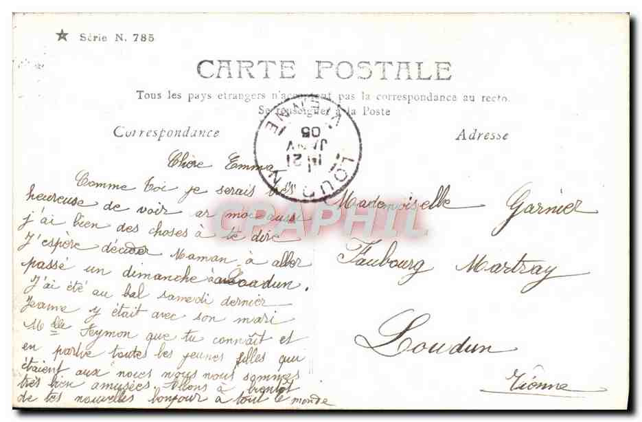 CPA Fantaisie Enfant — Verso