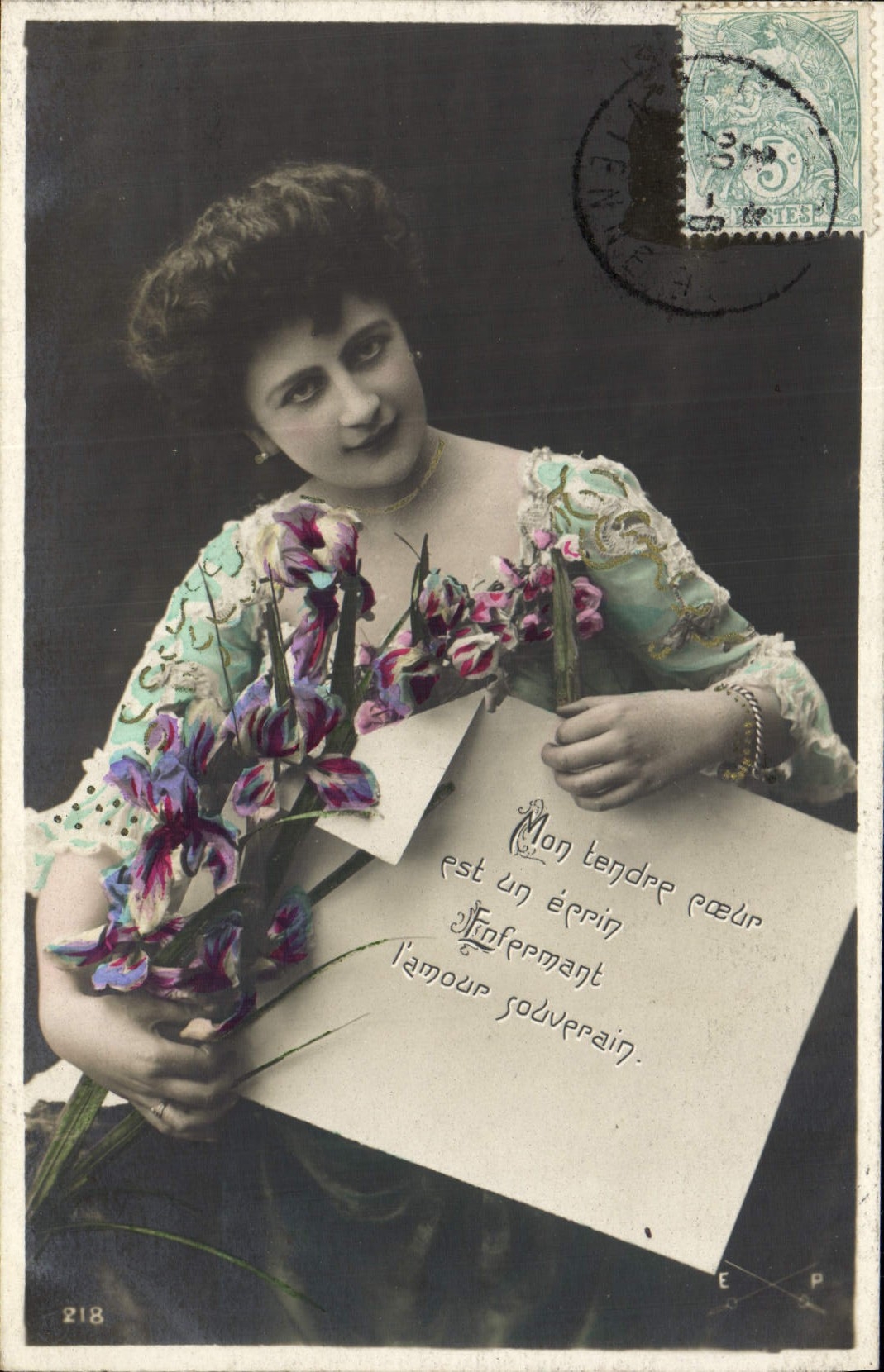 CPA Fantaisie Femme