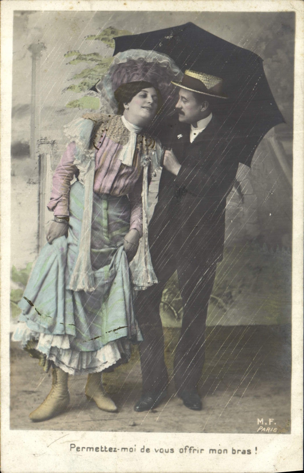 CPA Fantaisie Femme