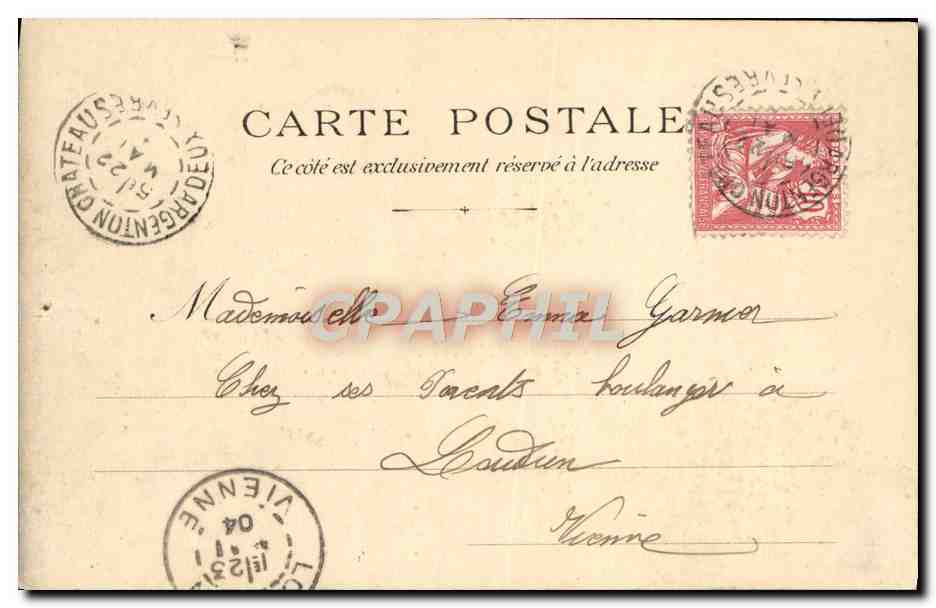 Deux jeunes femmes en costume de scène — éditeur anonyme — Verso