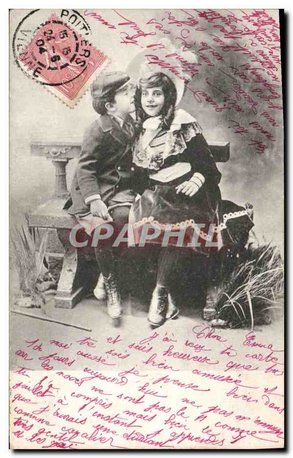 CPA Fantaisie Enfants
