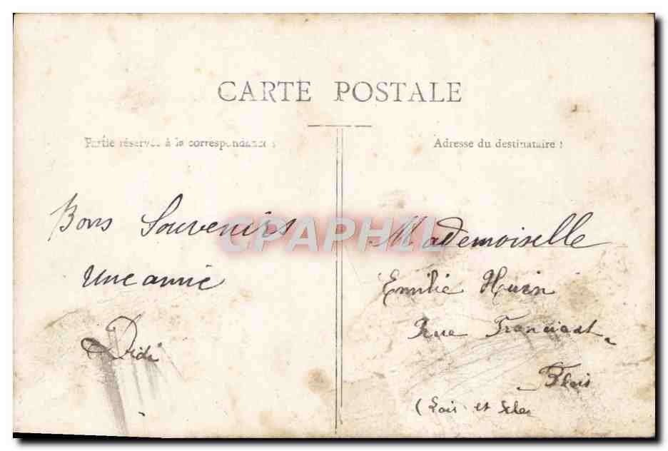 CPA Fantaisie Enfant — Rückseite