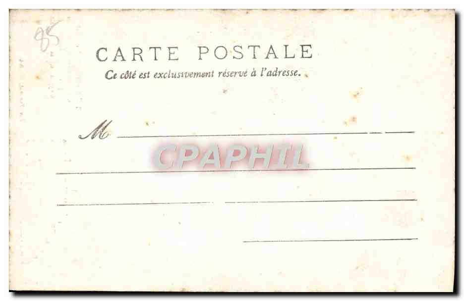 Crypte de la chapelle — Château de Gilles de Rais (dit Château Bleu) — Tiffauges (Vendée) — Édition Fautrat, Cholet — Verso