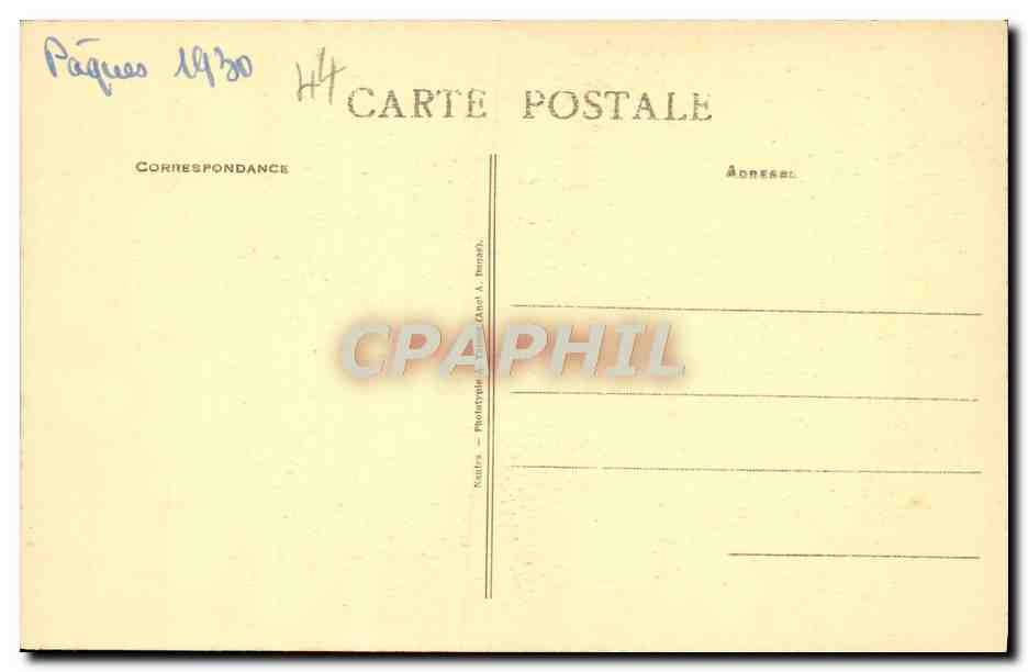 CPA Nantes Musee Des Beaux Arts Portrait d'une jeune dame — Verso