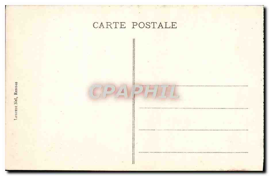 Le Mont-Saint-Michel - Côté Est - Laurent Nel, Rennes — Rückseite