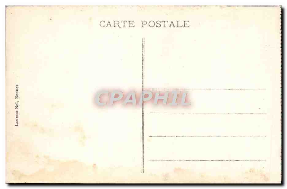 CPA Le Mont Saint Michel Le Cloitre  — Verso