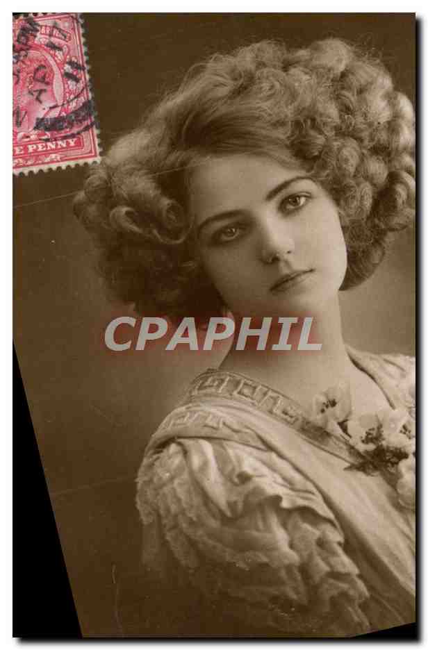 CPA Fantaisie Femme