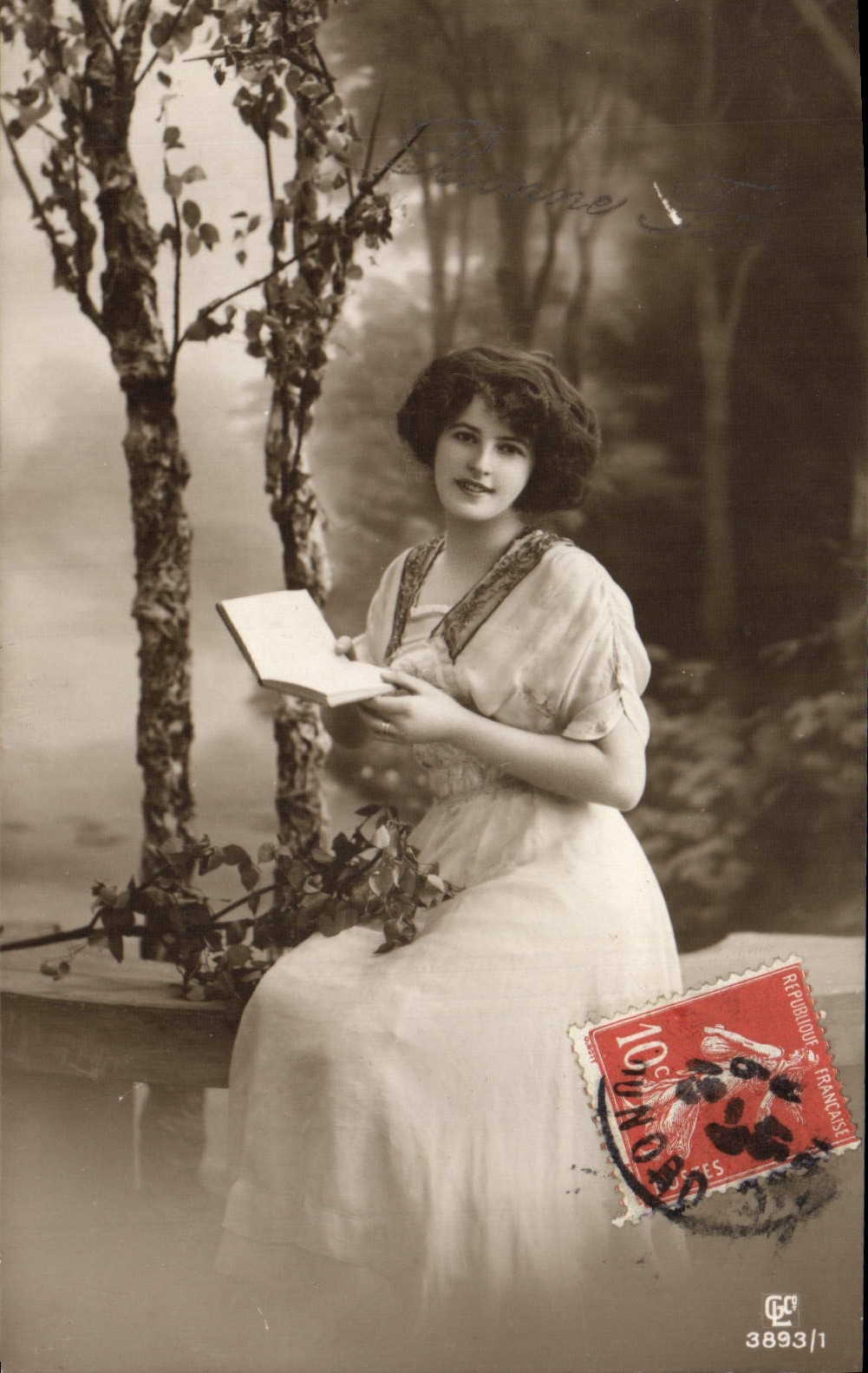 CPA Fantaisie Femme