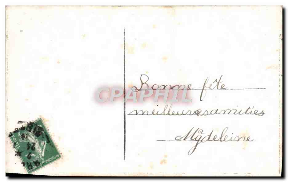 CPA Fantaisie Femme Enfant Bebe — Rückseite