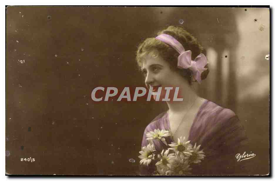 CPA Fantaisie Femme