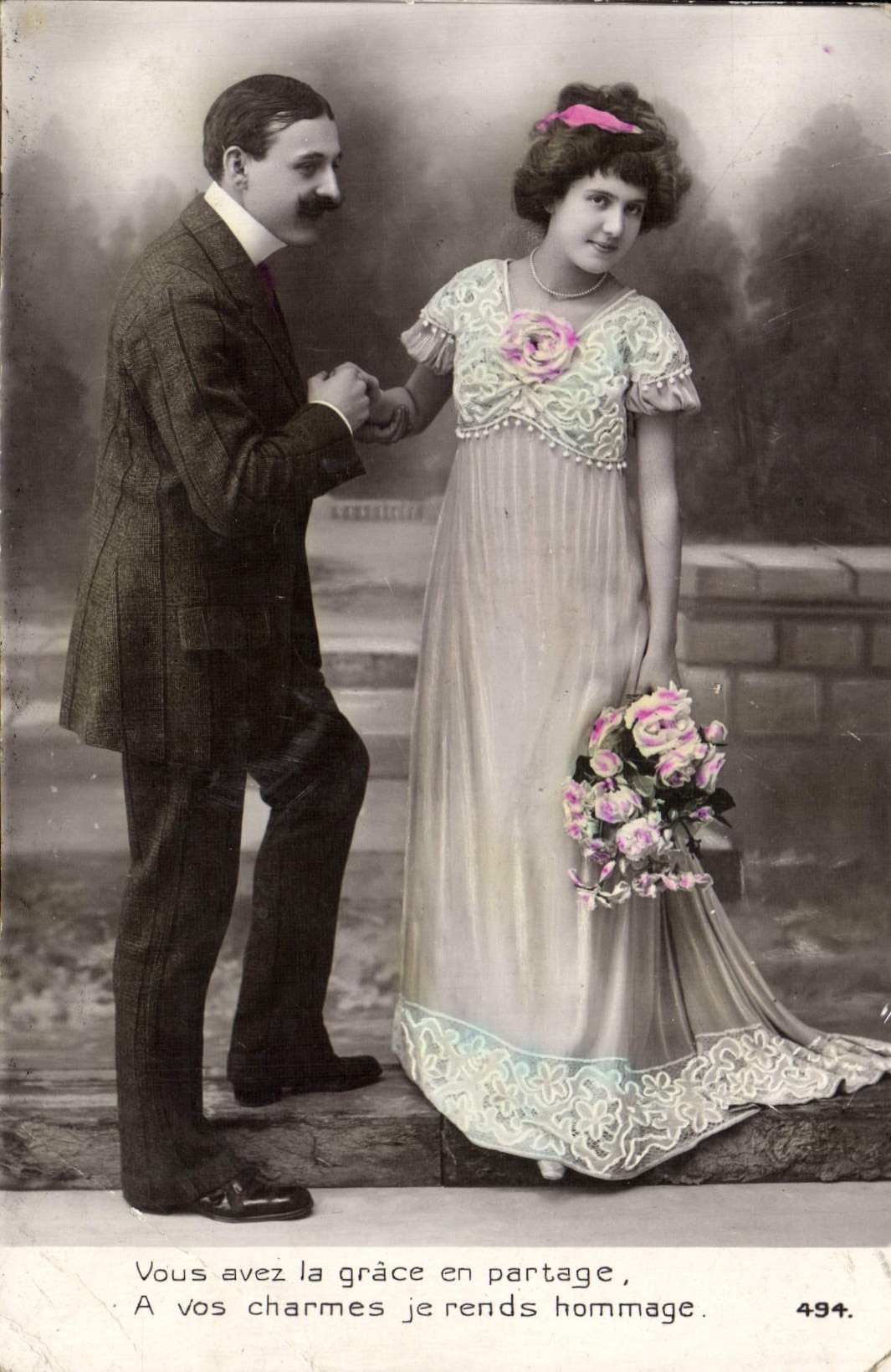 CPA Fantaisie Femme