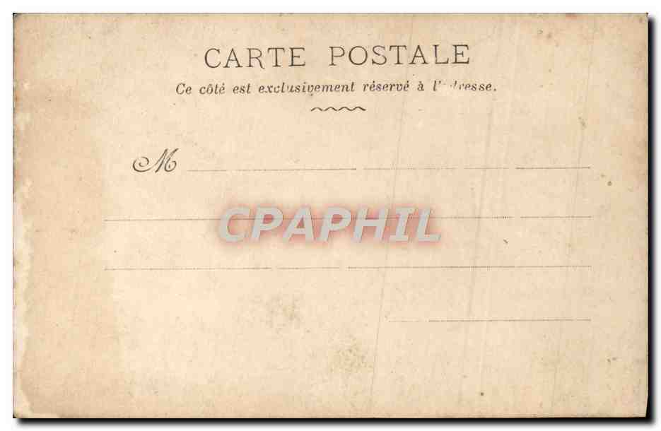CPA Fantaisie Enfant — Rückseite
