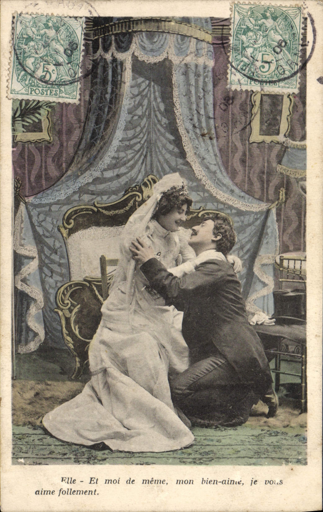 CPA Fantaisie Femme