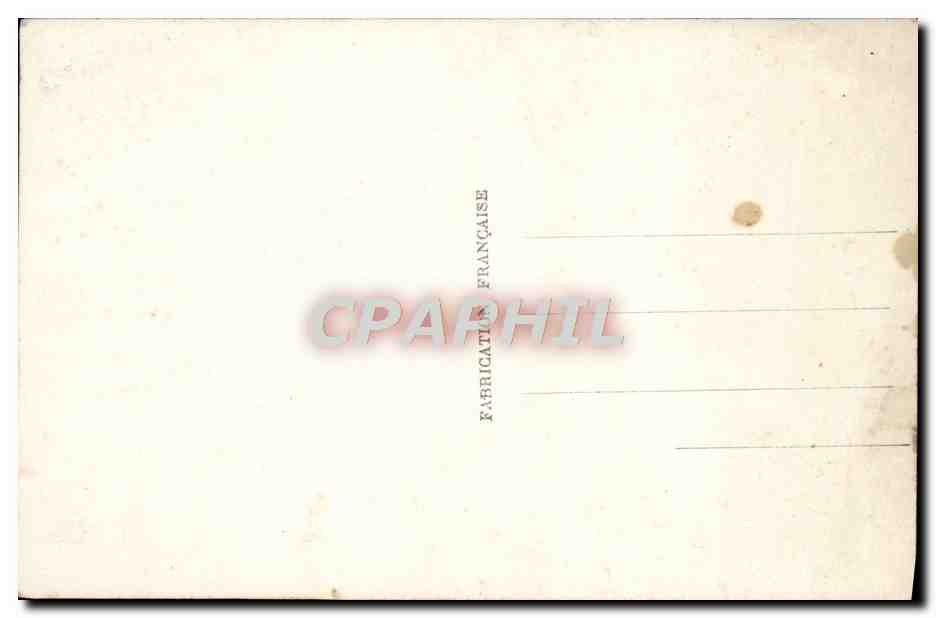 CPA Fantaisie Homme Bonne Annee — Rückseite