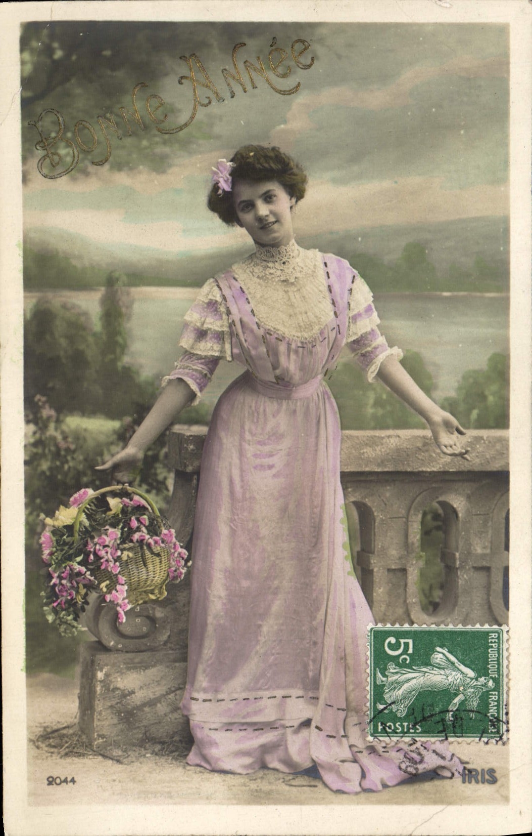 CPA Fantaisie Femme