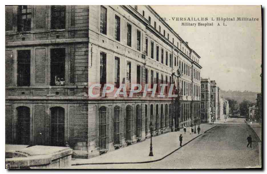 CPA Versailles L'Hopital Militaire Militaria