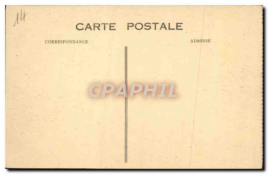 CPA Abbaye des Vaulx De Cernay Vue Generale — Back