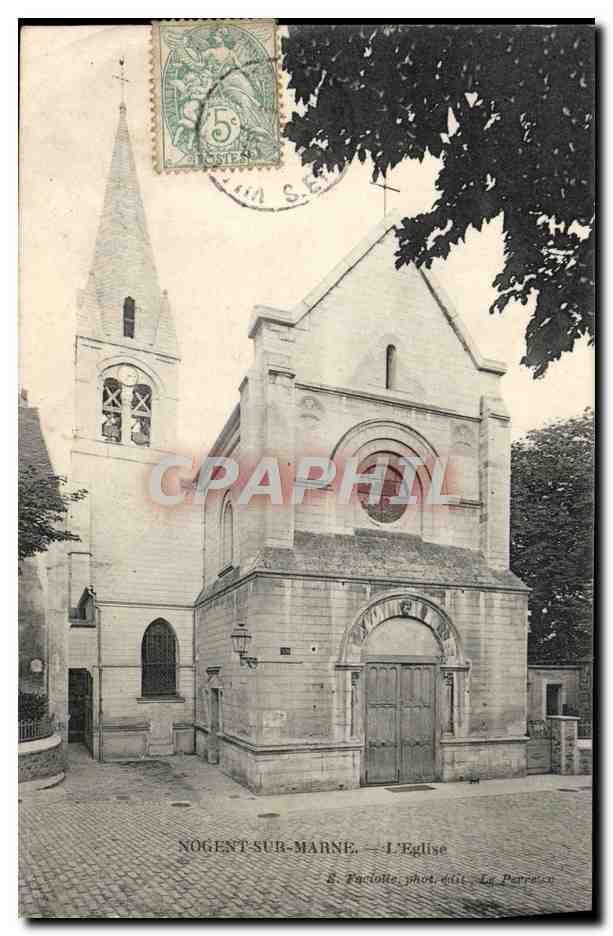 CPA Nogent Sur Marne L'Eglise