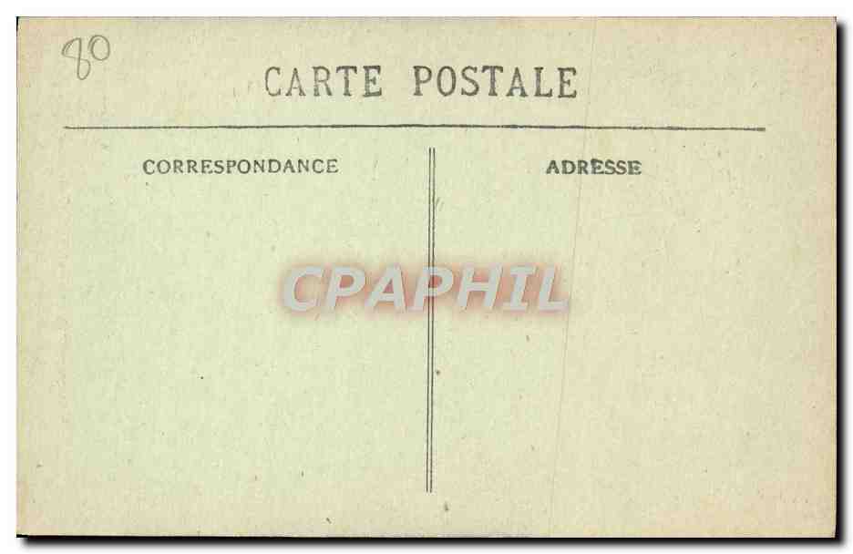 CPA Amiens Cathedrale L'Enfant pleureur — Rückseite