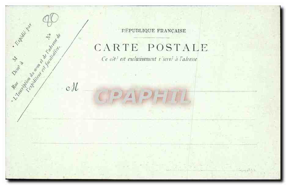 CPA Amiens Cathedrale Les stalles — Back