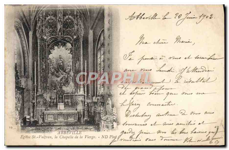 Abbeville - Église St-Pulfran, la Chapelle de la Vierge — ND Phot, n°19