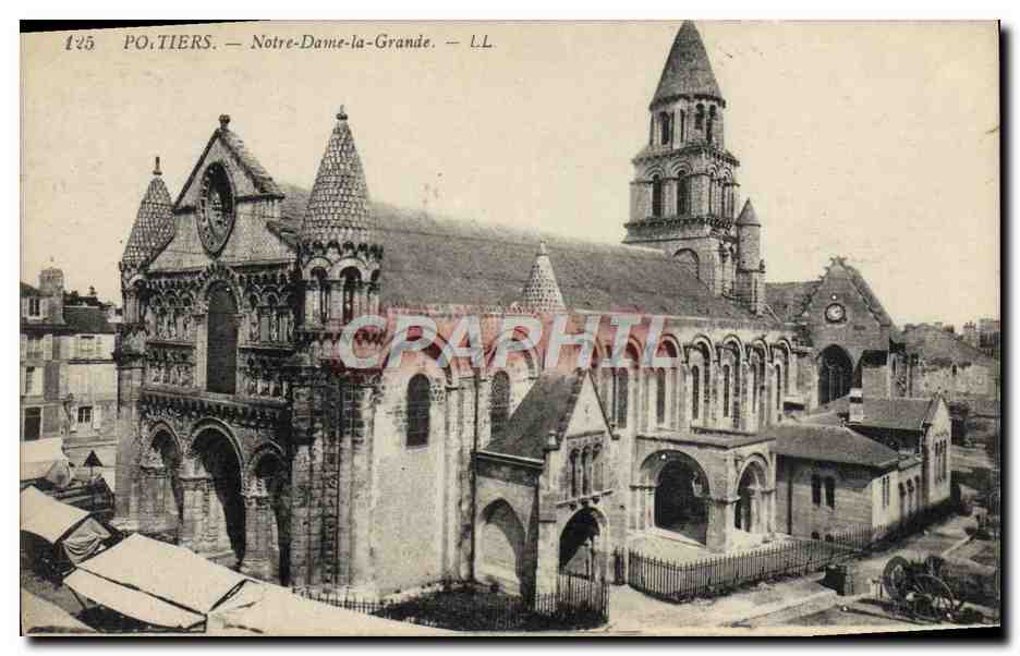 Poitiers — Notre-Dame-la-Grande — L.L. — n° 125