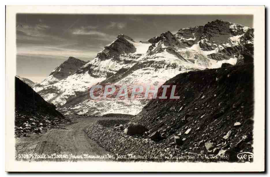 CPA Route de l'Iseran - Recto