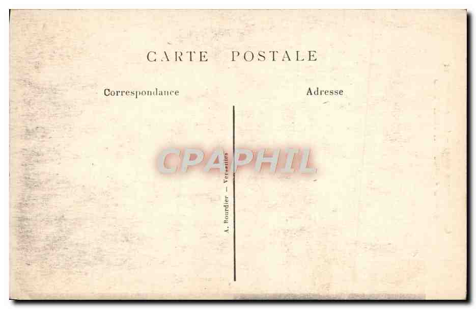 CPA Bourbon Conde Chantilly Musee Conde Gobert Le duc de bourbon — Verso