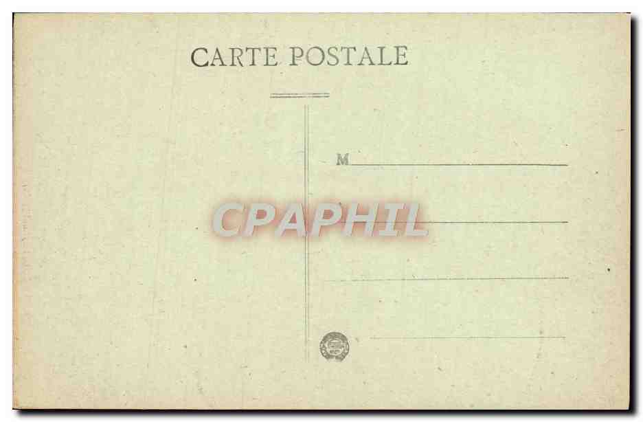 CPA Hotel de Jean Marvejol Capitoul — Rückseite