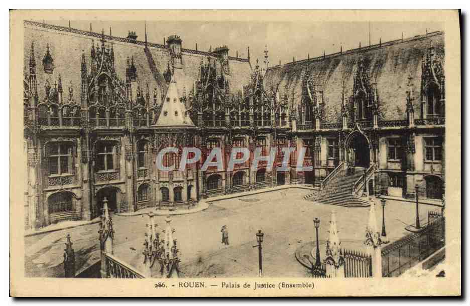 CPA Rouen Palais de Justice