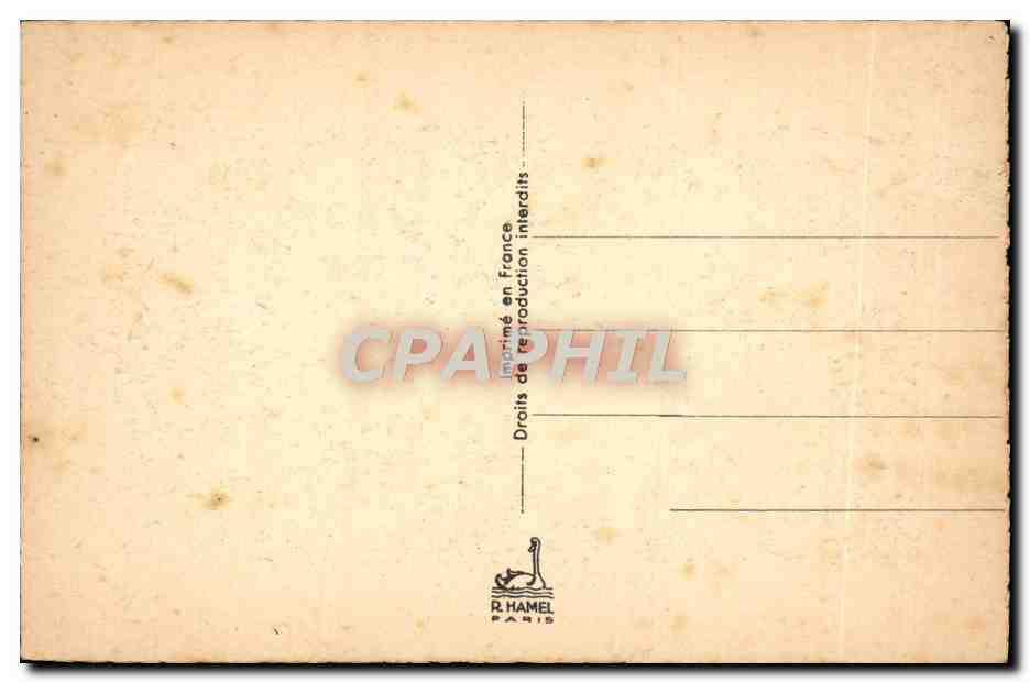 CPA Fantaisie Fleurs  — Verso