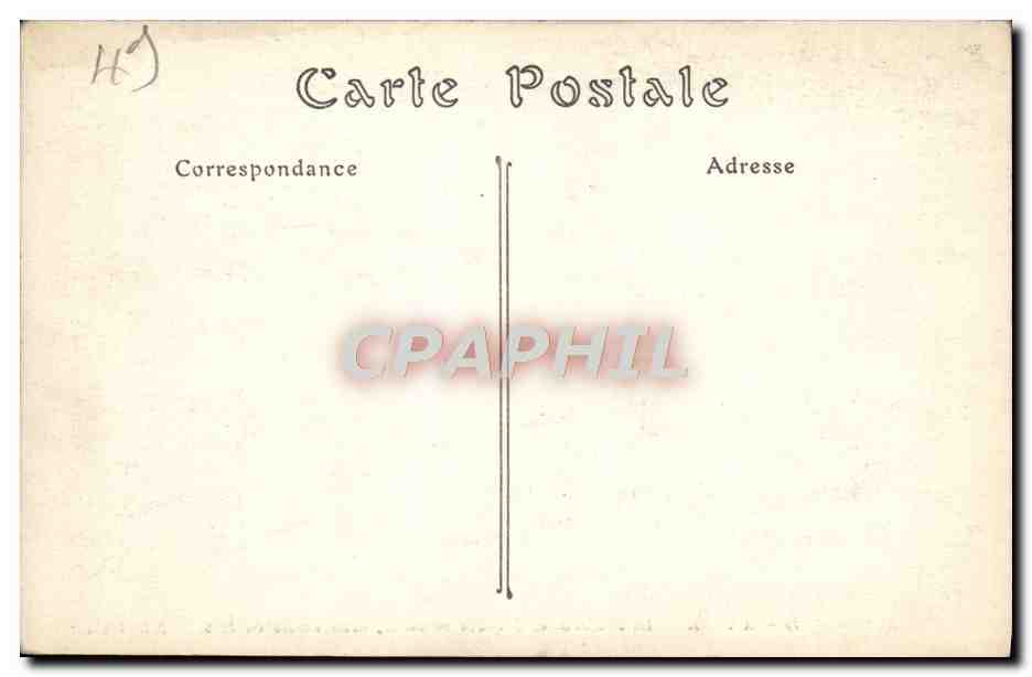 CPA Angers La Prefecture Arcades romanes decouvertes en 1836 — Rückseite