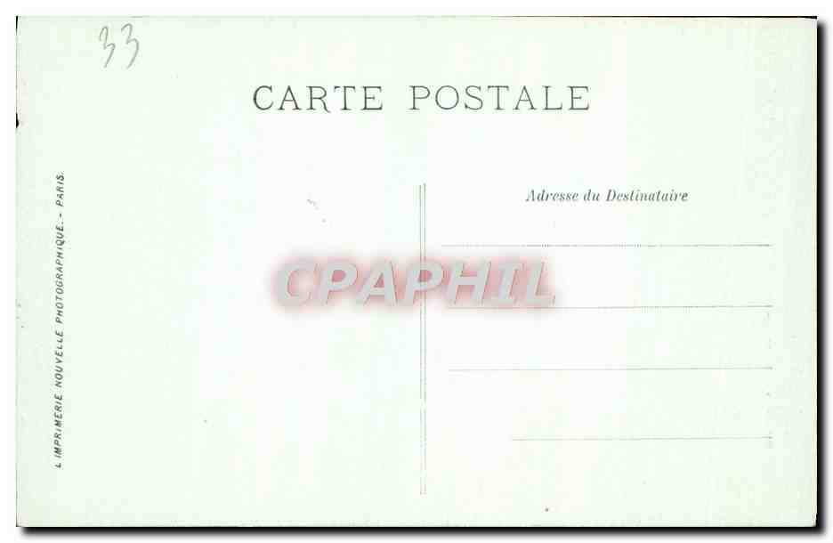 Bordeaux — La Cathédrale — Les Flèches — LL. — Verso