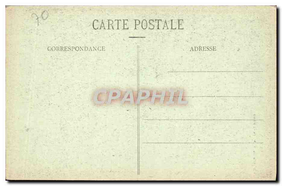 CPA Vesoul Chapelle De ND de La Motte — Rückseite