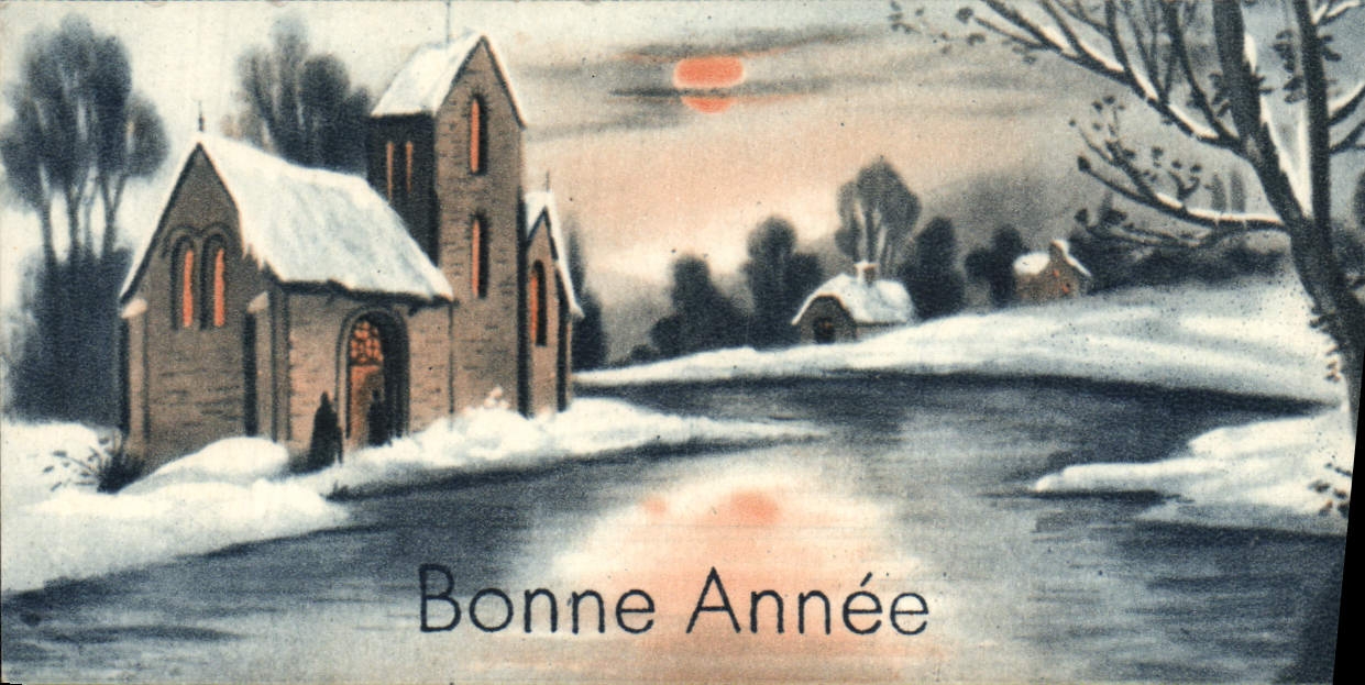 CPA Bonne Annee