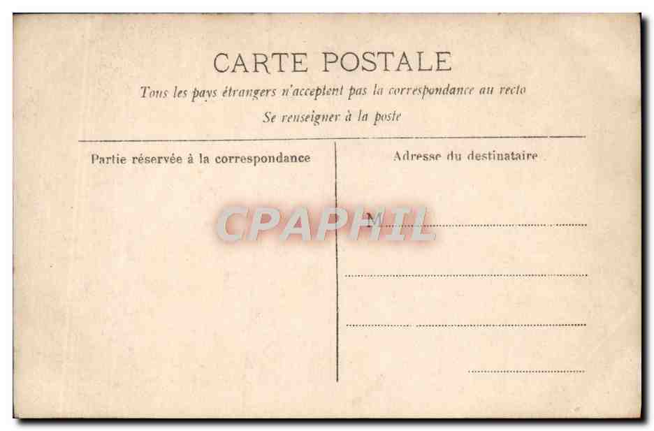 CPA Paysage — Back