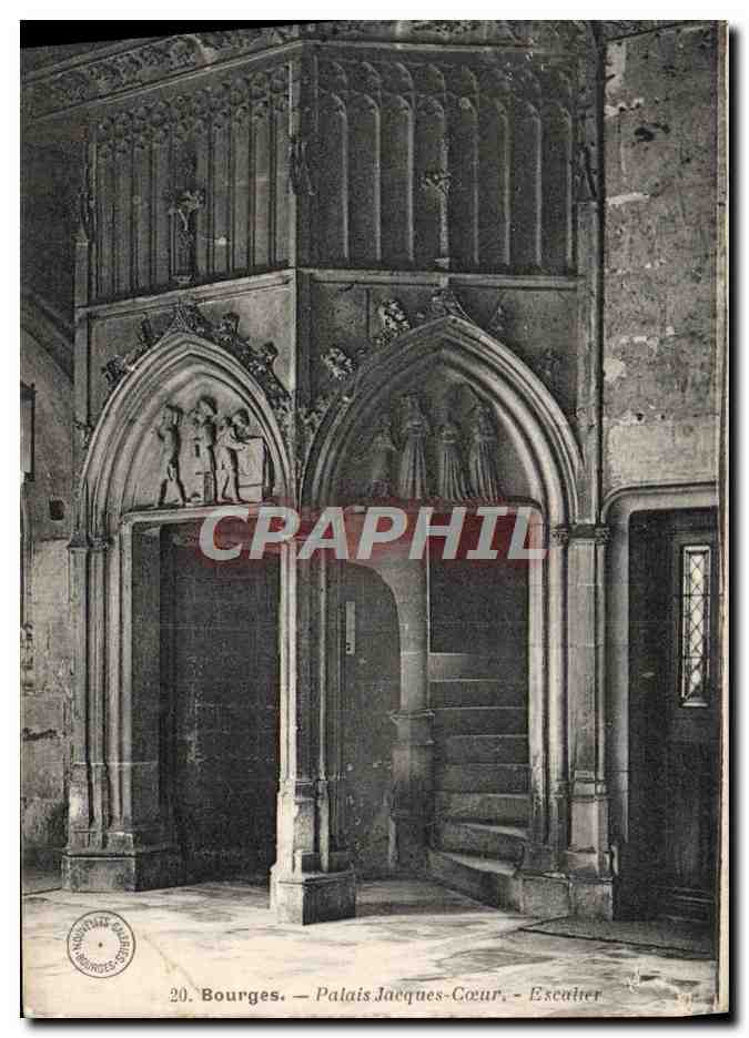 Bourges — Palais Jacques-Cœur — Treppenhaus