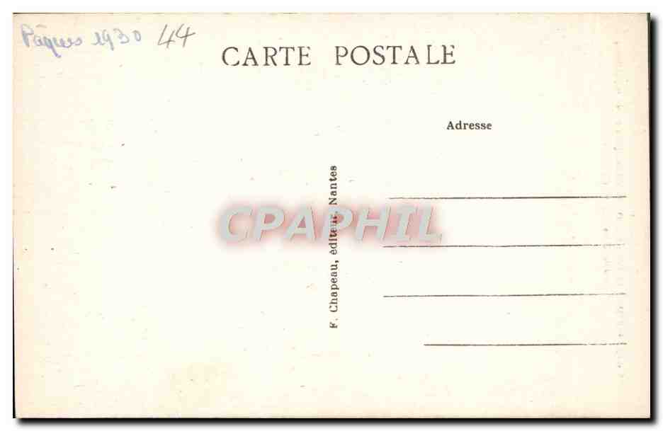 CPA Nantes Musee Dobree Reliquaire en or renfermant le coeur d'Anne de Bretagne  — Verso